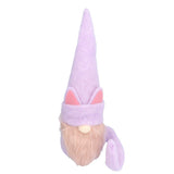 Faceless Dwarf Doll Flannel Halloween Ornament Decoration Halloween Props for Indoor Outdoor PartyRed