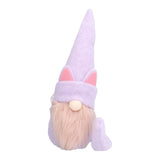 Faceless Dwarf Doll Flannel Halloween Ornament Decoration Halloween Props for Indoor Outdoor PartyRed - Side View