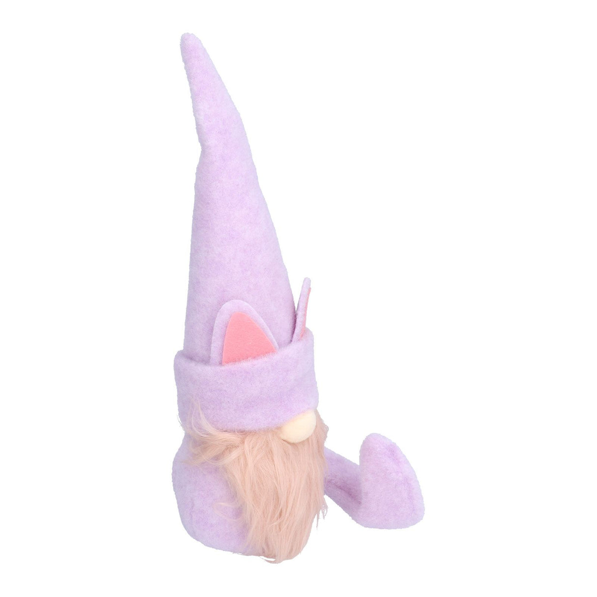 Faceless Dwarf Doll Flannel Halloween Ornament Decoration Halloween Props for Indoor Outdoor PartyRed