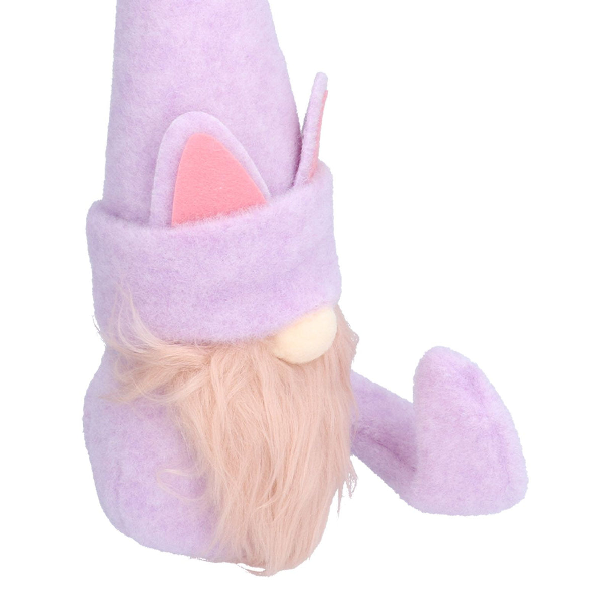 Faceless Dwarf Doll Flannel Halloween Ornament Decoration Halloween Props for Indoor Outdoor PartyRed