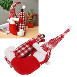 Wine Bottle Cover Faceless Baby Colorful Durable Thick Soft Wine Bottle Sweater for Christmas