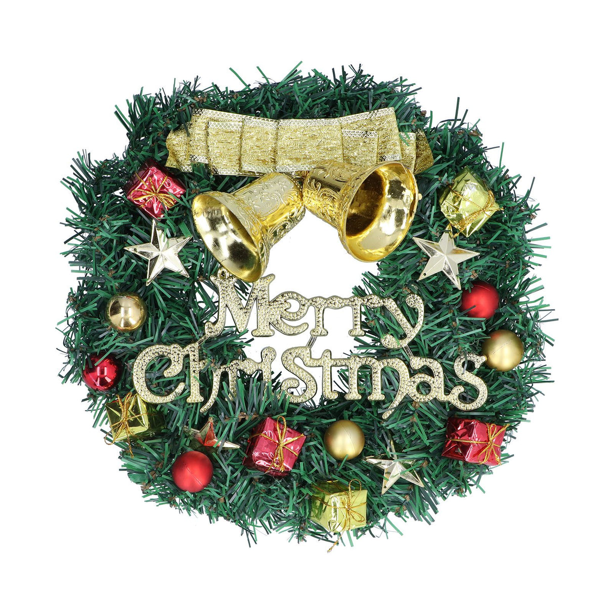 Christmas Wreath Outdoor Lighted Christmas Wreath for Holiday Xmas Party Decorations