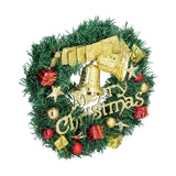 Christmas Wreath Outdoor Lighted Christmas Wreath for Holiday Xmas Party Decorations