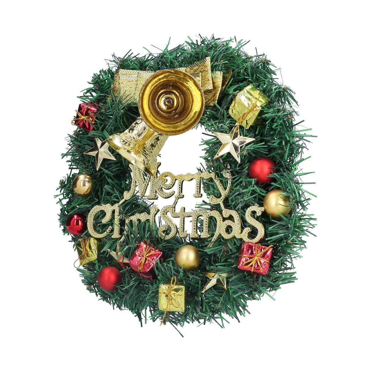 Christmas Wreath Outdoor Lighted Christmas Wreath for Holiday Xmas Party Decorations