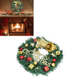 Christmas Wreath Outdoor Lighted Christmas Wreath for Holiday Xmas Party Decorations - Extra Image