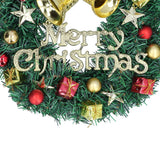 Christmas Wreath Outdoor Lighted Christmas Wreath for Holiday Xmas Party Decorations - Extra Image
