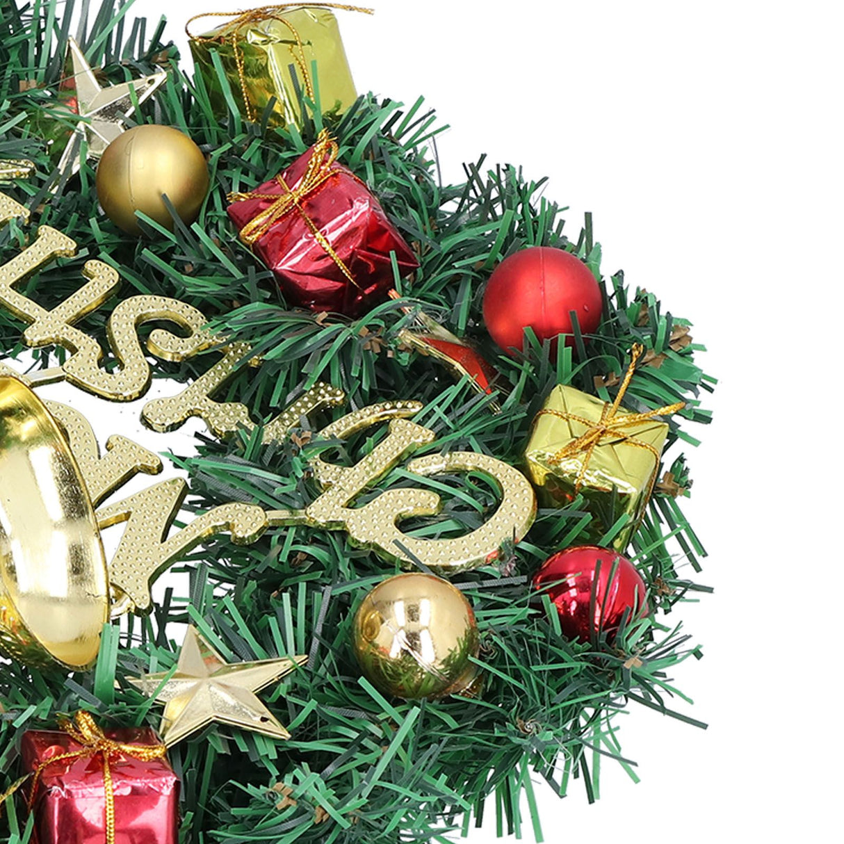 Christmas Wreath Outdoor Lighted Christmas Wreath for Holiday Xmas Party Decorations