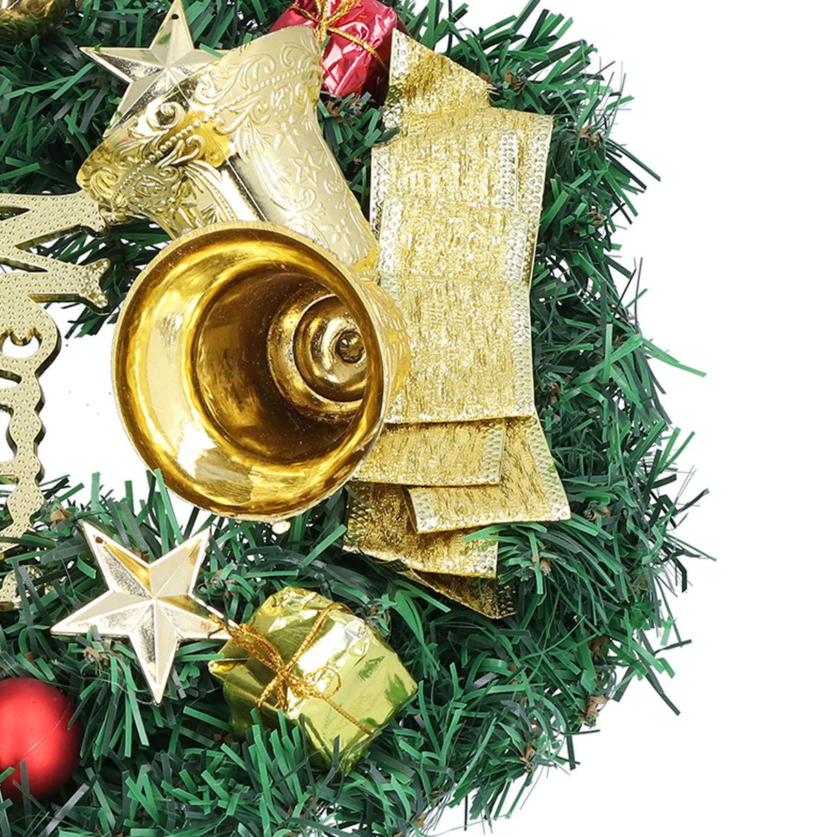 Christmas Wreath Outdoor Lighted Christmas Wreath for Holiday Xmas Party Decorations