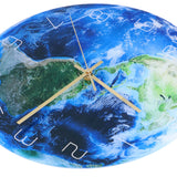 Earth Wall Clock Acrylic Silent Movement Accurate Cutting Stable Non Ticking Space Science Clock for Home Coffee Shop - Extra Image