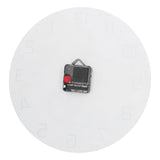 Simple Marble Wall Clock Fashion Cracked Acrylic Material UV Printing Clock Living Room Decoration