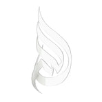3 Dimensional Thickened Mirror Wall Sticker Acrylic Self Adhesive Wall Decoration for HomeJM740 Silver+EVA Glue