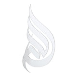 3 Dimensional Thickened Mirror Wall Sticker Acrylic Self Adhesive Wall Decoration for HomeJM740 Silver+EVA Glue