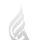 3 Dimensional Thickened Mirror Wall Sticker Acrylic Self Adhesive Wall Decoration for HomeJM740 Silver+EVA Glue