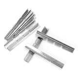 10Pcs 3 Holes Candle Wick Holders Stainless Steel Wick Centering Device for DIY Candle Making