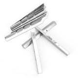 10Pcs 3 Holes Candle Wick Holders Stainless Steel Wick Centering Device for DIY Candle Making