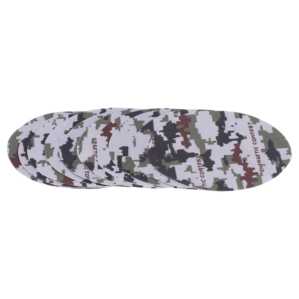 10PCS Camouflage Clothes Patches Clothing Repair Decorating Kit for Pants Down Jacket Decoration