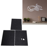 3 Dimensional Mirror Wall Sticker Removable Decorative Wall Decal for Home Office Cafe - Extra Image