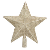 Star Tree Topper Decorated Golden Light Weight Shiny Mini Christmas Tree Topper for Home Shop