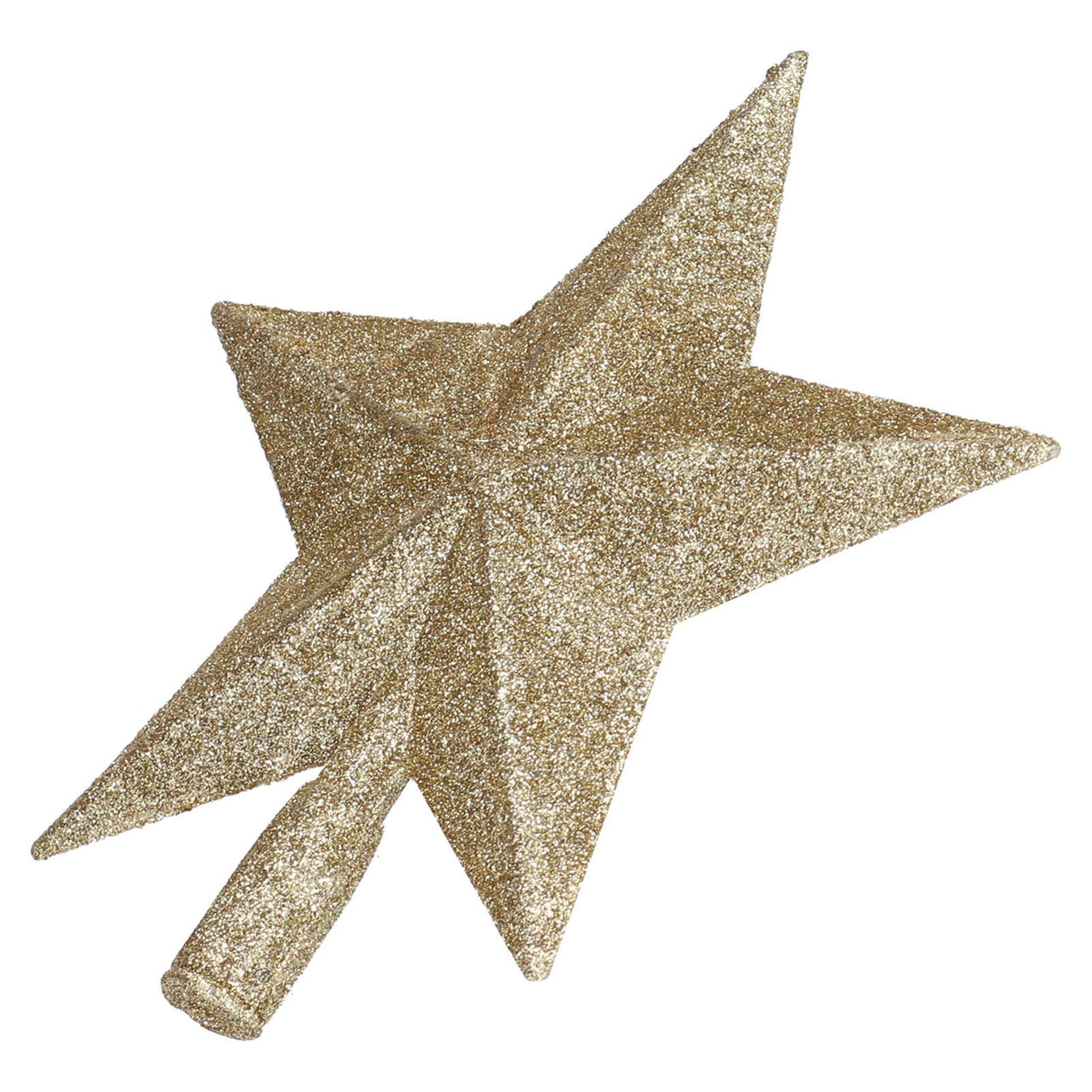Star Tree Topper Decorated Golden Light Weight Shiny Mini Christmas Tree Topper for Home Shop