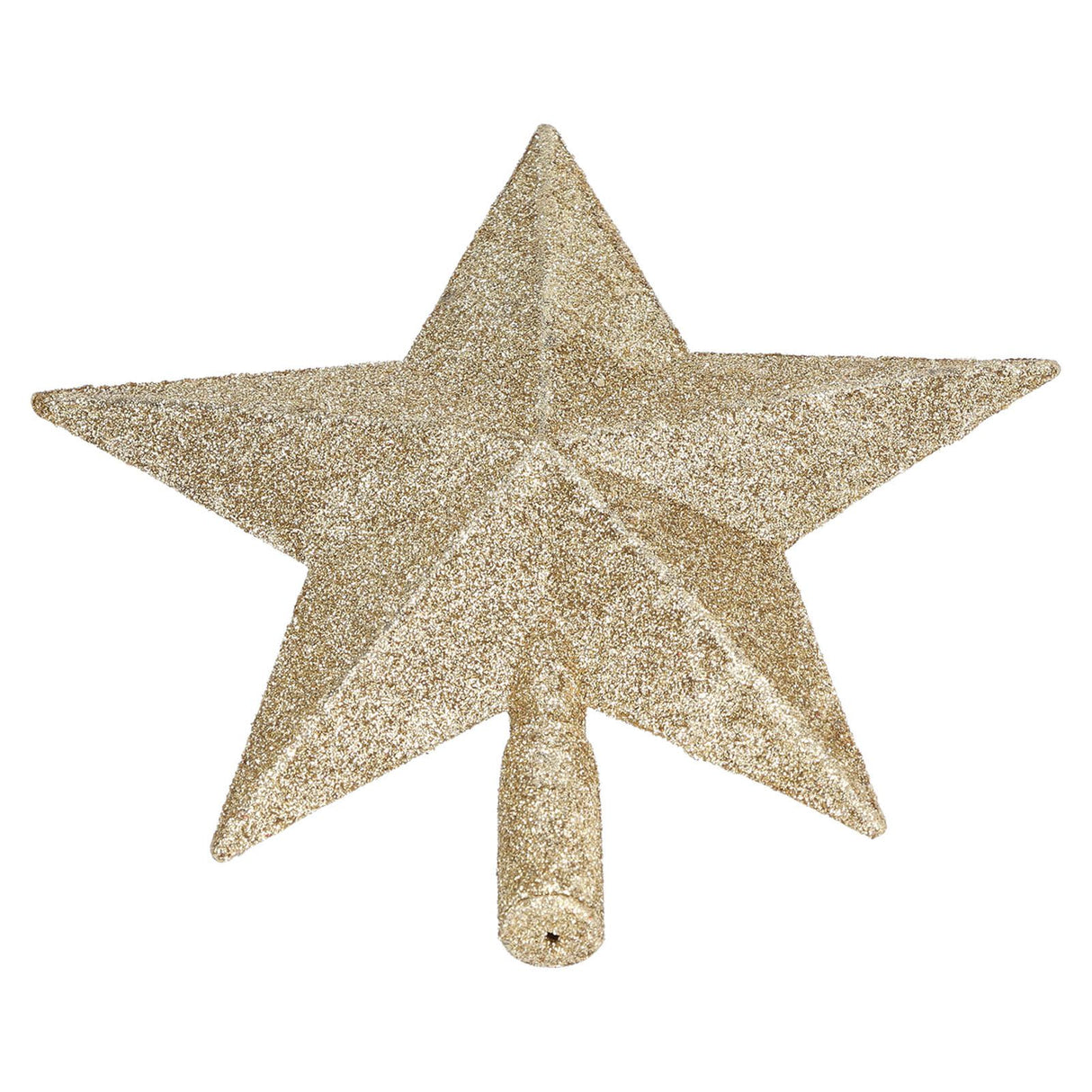 Star Tree Topper Decorated Golden Light Weight Shiny Mini Christmas Tree Topper for Home Shop