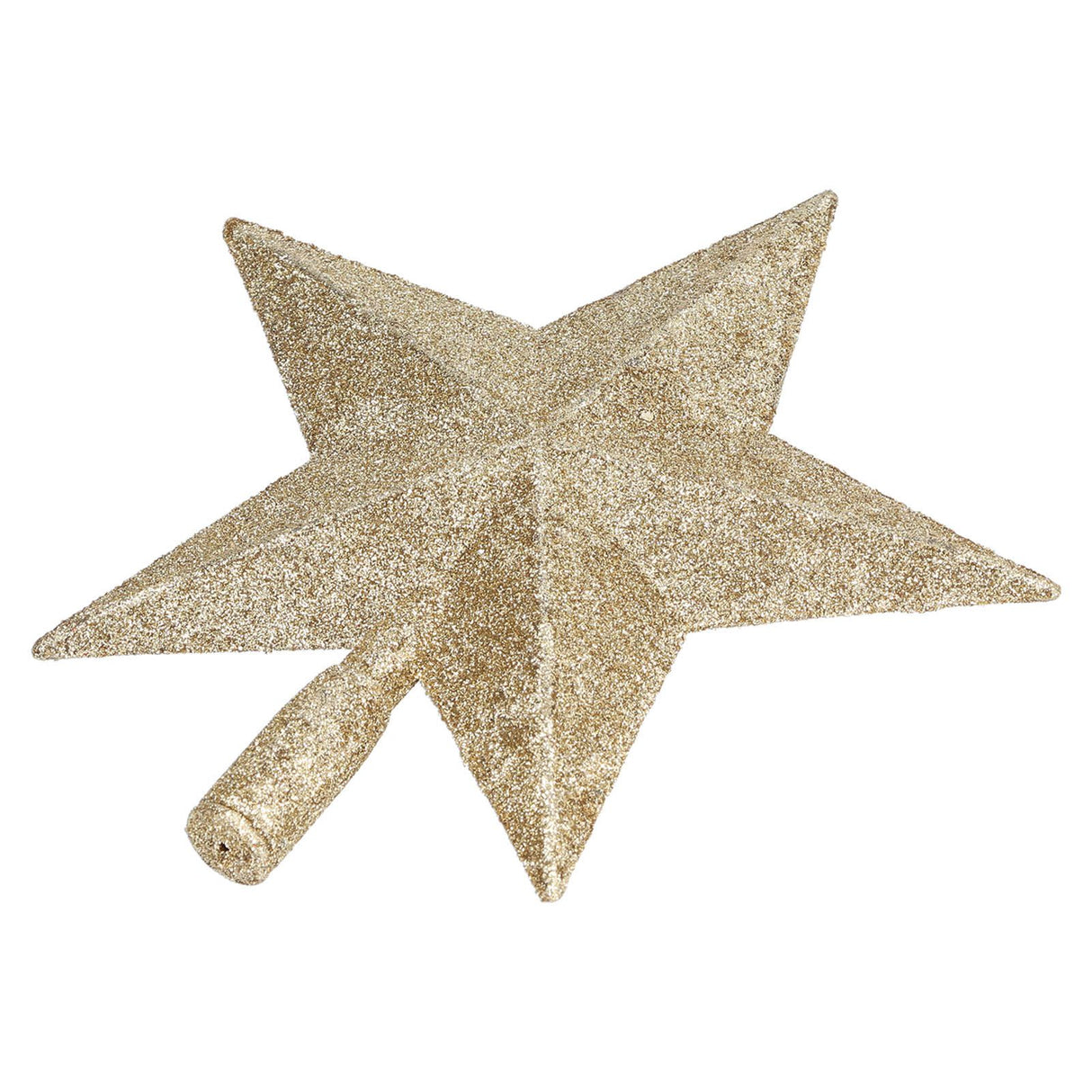 Star Tree Topper Decorated Golden Light Weight Shiny Mini Christmas Tree Topper for Home Shop