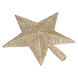 Star Tree Topper Decorated Golden Light Weight Shiny Mini Christmas Tree Topper for Home Shop