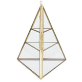 Jewelry Storage Rack Pyramid Shape 3 Layers Decorative Display Stand for Earrings Necklaces Bracelets