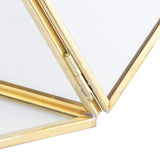 Jewelry Storage Rack Pyramid Shape 3 Layers Decorative Display Stand for Earrings Necklaces Bracelets