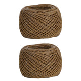 2pcs Candle Wicks 1.2mm Manual Aromatherapy Safety Environmental Friendly Hemp Candle Wick for DIY Oil Lamp