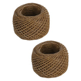 2pcs Candle Wicks 1.2mm Manual Aromatherapy Safety Environmental Friendly Hemp Candle Wick for DIY Oil Lamp - Low Angle