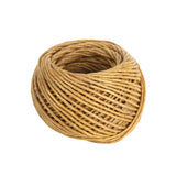 2pcs Candle Wicks 2mm Waxed Non Toxic Environmentally Friendly Organic Hemp Wicks for DIY Candles Making Oil Lamps60m