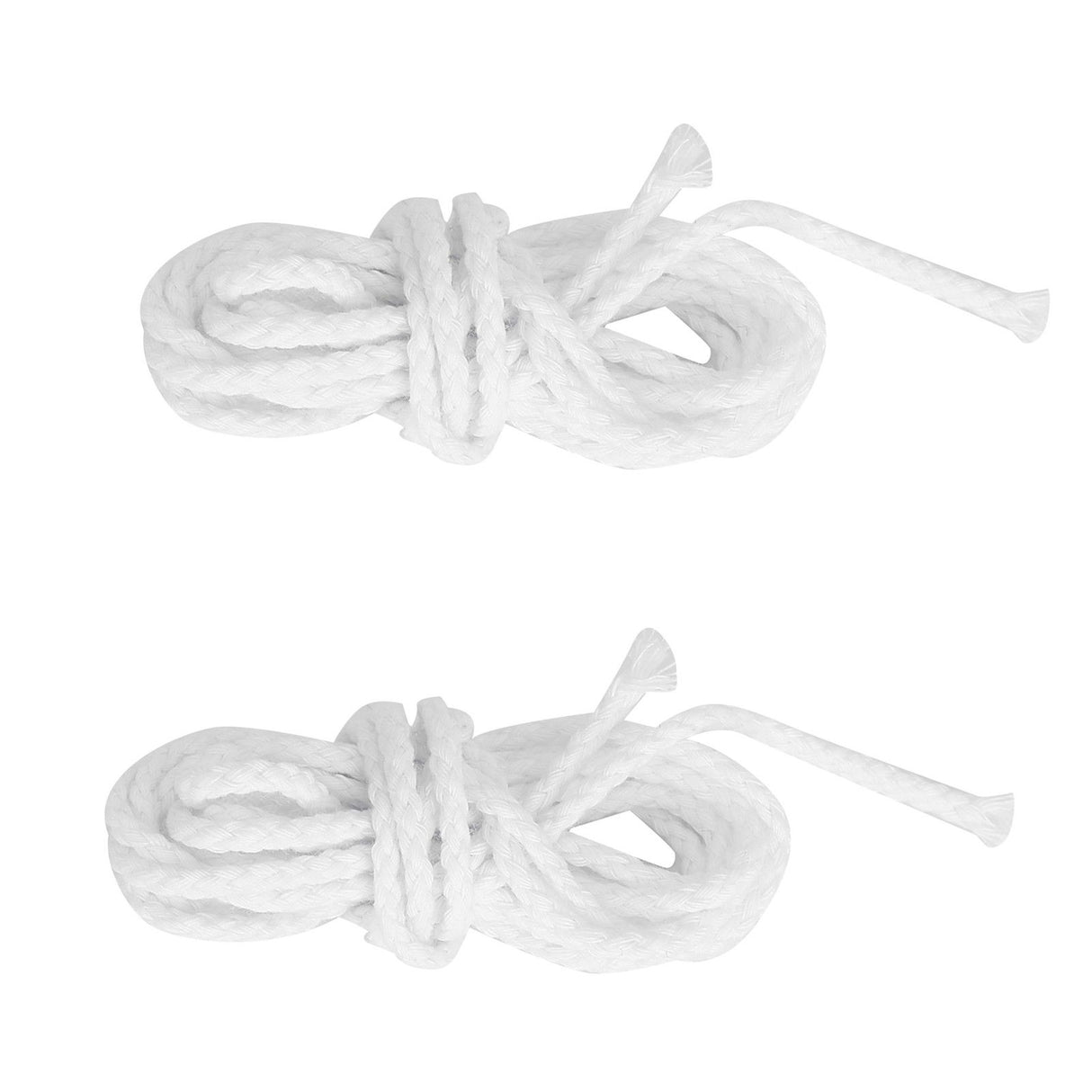 2pcs Candle Wicks Good Oil Absorbency Combustion Durable Braid Cotton Candle Wick for DIY Oil Lamp2.6mm