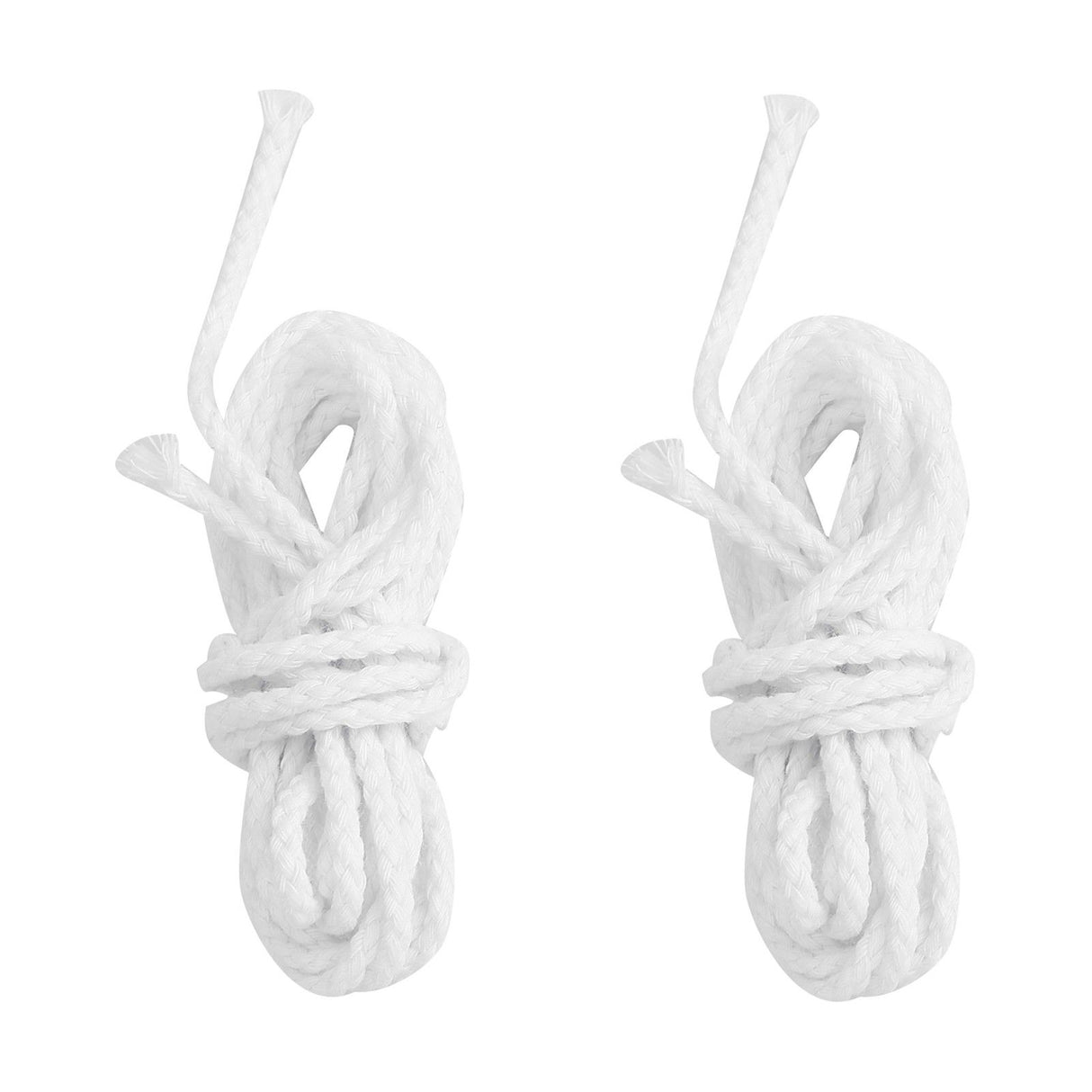 2pcs Candle Wicks Good Oil Absorbency Combustion Durable Braid Cotton Candle Wick for DIY Oil Lamp2.6mm