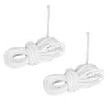 2pcs Candle Wicks Good Oil Absorbency Combustion Durable Braid Cotton Candle Wick for DIY Oil Lamp2.6mm