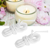 2pcs Candle Wicks Good Oil Absorbency Combustion Durable Braid Cotton Candle Wick for DIY Oil Lamp2.6mm - Extra Image