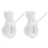 2pcs Candle Wicks Good Oil Absorbency Combustion Durable Braid Cotton Candle Wick for DIY Oil Lamp4mm