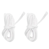 2pcs Candle Wicks Good Oil Absorbency Combustion Durable Braid Cotton Candle Wick for DIY Oil Lamp4mm