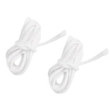 2pcs Candle Wicks Good Oil Absorbency Combustion Durable Braid Cotton Candle Wick for DIY Oil Lamp4mm