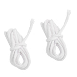 2pcs Candle Wicks Good Oil Absorbency Combustion Durable Braid Cotton Candle Wick for DIY Oil Lamp4mm