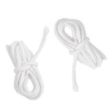 2pcs Candle Wicks Good Oil Absorbency Combustion Durable Braid Cotton Candle Wick for DIY Oil Lamp4mm - Close-Up Angle