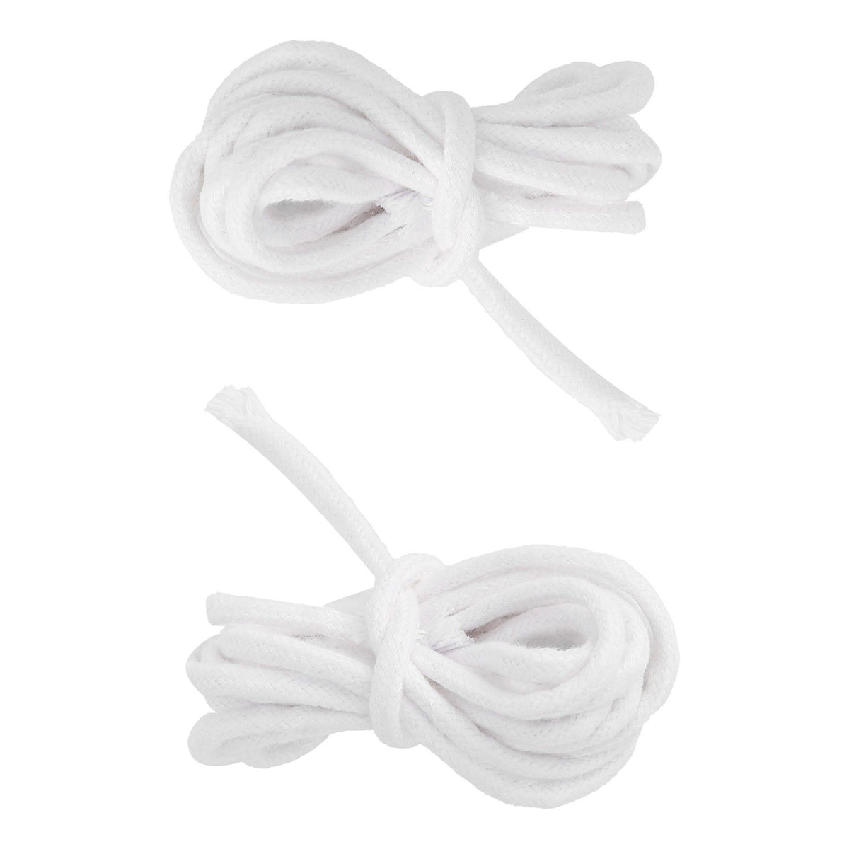 2pcs Candle Wicks Good Oil Absorbency Combustion Durable Braid Cotton Candle Wick for DIY Oil Lamp4mm
