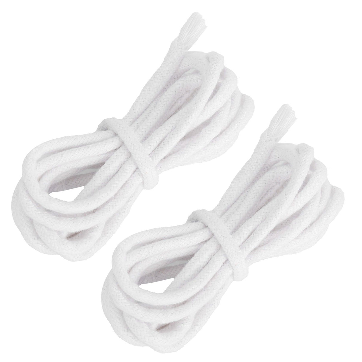 2pcs Candle Wicks Good Oil Absorbency Combustion Durable Braid Cotton Candle Wick for DIY Oil Lamp5mm