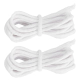 2pcs Candle Wicks Good Oil Absorbency Combustion Durable Braid Cotton Candle Wick for DIY Oil Lamp5mm