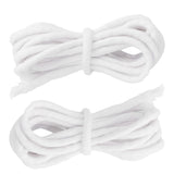 2pcs Candle Wicks Good Oil Absorbency Combustion Durable Braid Cotton Candle Wick for DIY Oil Lamp5mm