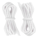 2pcs Candle Wicks Good Oil Absorbency Combustion Durable Braid Cotton Candle Wick for DIY Oil Lamp5mm