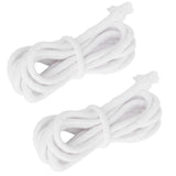 2pcs Candle Wicks Good Oil Absorbency Combustion Durable Braid Cotton Candle Wick for DIY Oil Lamp5mm