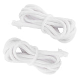 2pcs Candle Wicks Good Oil Absorbency Combustion Durable Braid Cotton Candle Wick for DIY Oil Lamp5mm - Extra Image
