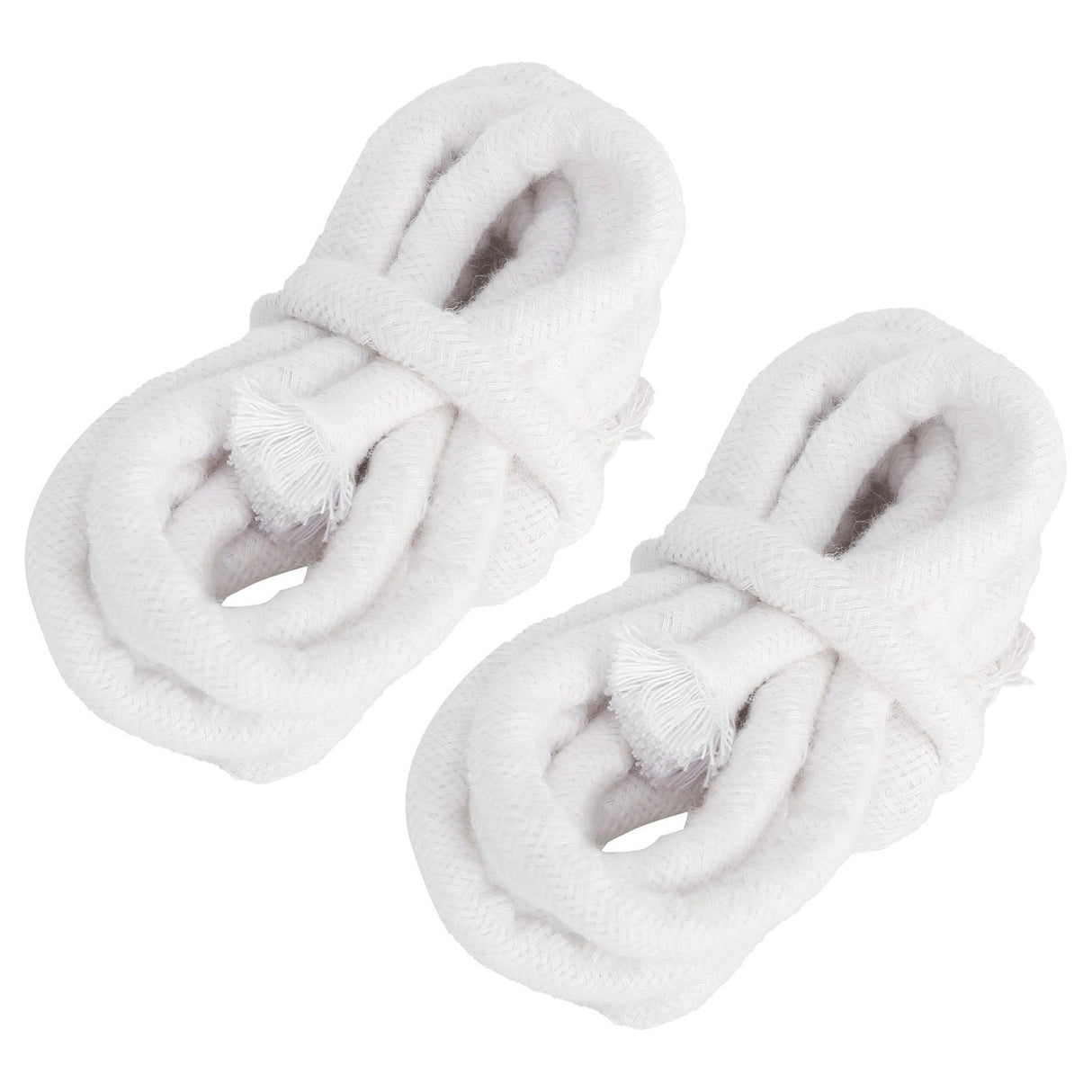 2pcs Candle Wicks Good Oil Absorbency Combustion Durable Braid Cotton Candle Wick for DIY Oil Lamp10mm