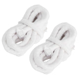 2pcs Candle Wicks Good Oil Absorbency Combustion Durable Braid Cotton Candle Wick for DIY Oil Lamp10mm - Front View