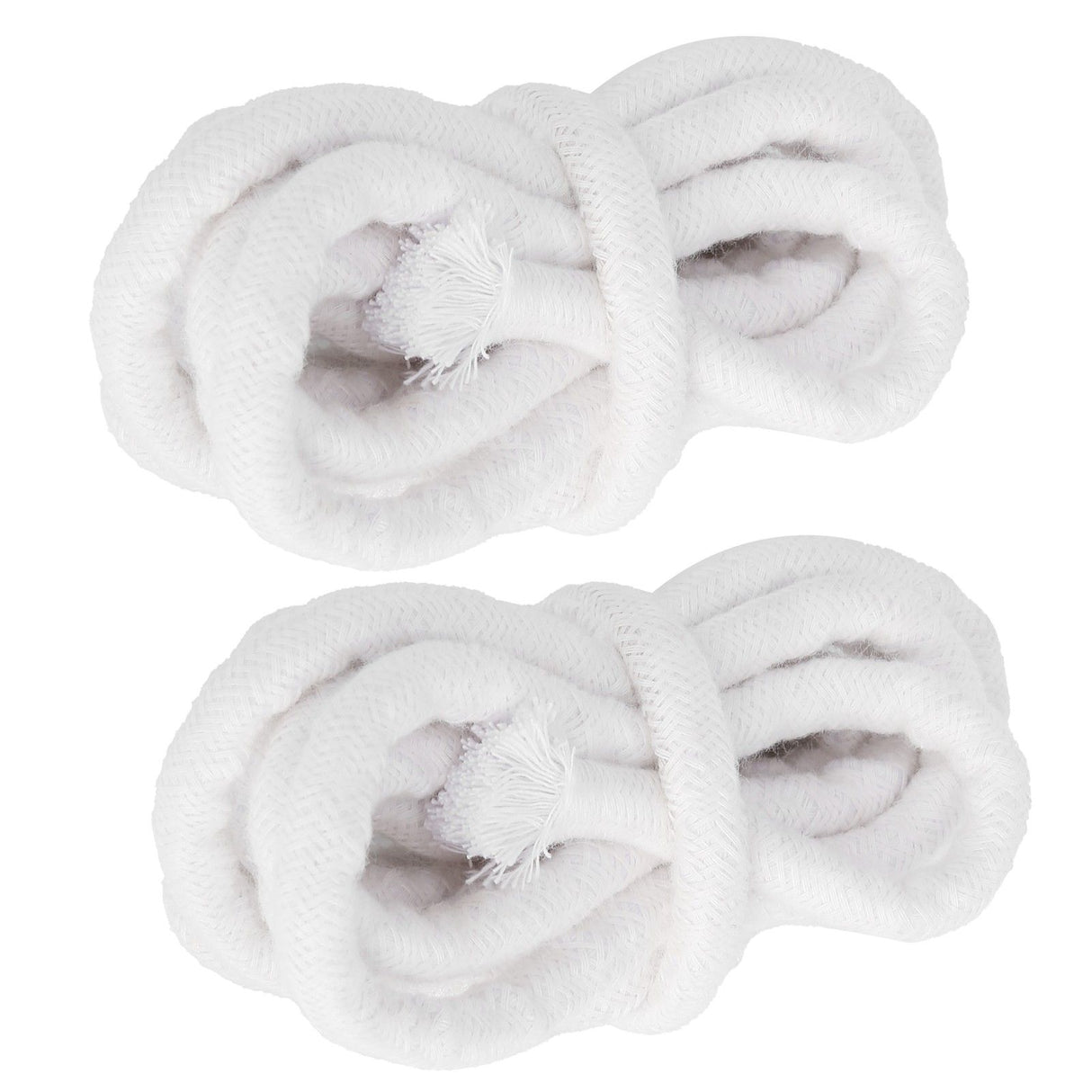 2pcs Candle Wicks Good Oil Absorbency Combustion Durable Braid Cotton Candle Wick for DIY Oil Lamp10mm